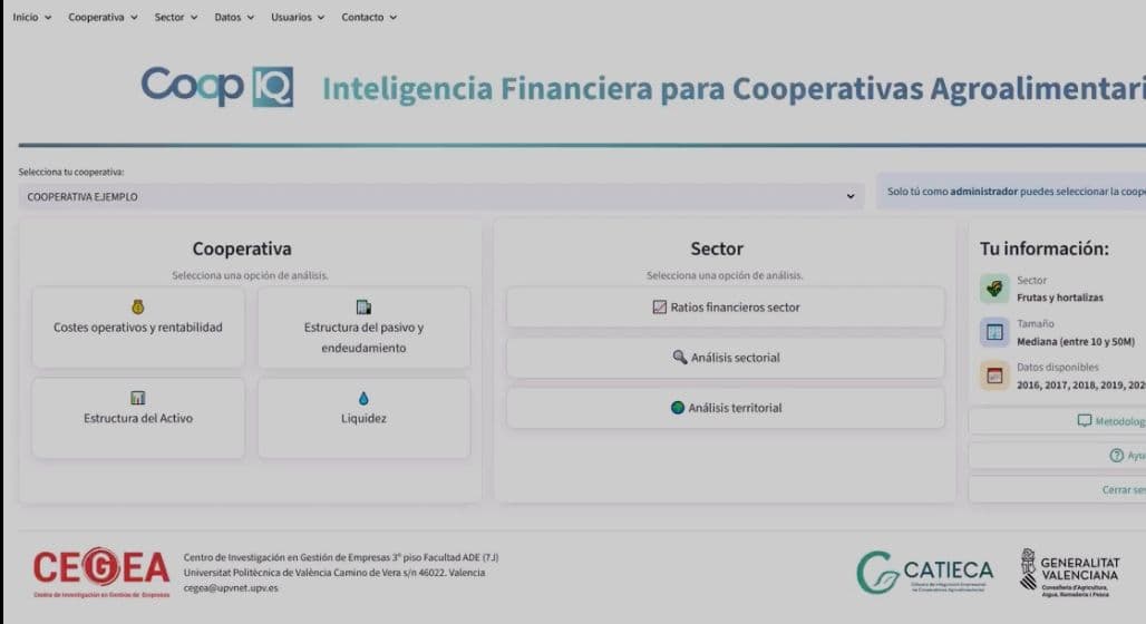 CoopIQ: inteligencia financiera para cooperativas agroalimentarias
